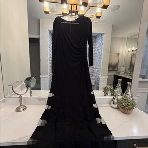 Ralph Lauren Black Long Sleeve Dress